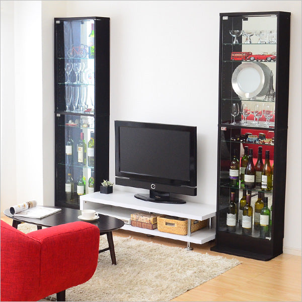 コレクションラック【-Luke-ルーク】浅型ハイタイプCLR-485　CLR-485SET