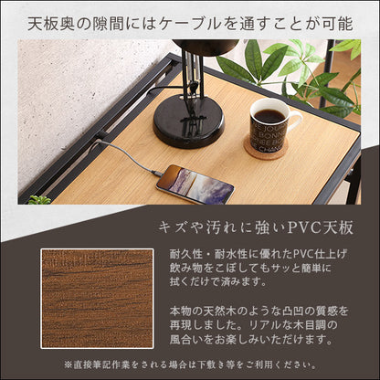 ヴィンテージ風コンパクトデスク＆チェアセット-CMBA-【-コンビア-】　CMBA-90