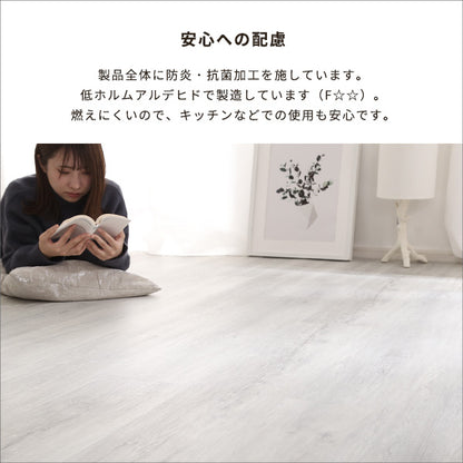 はめこみ式フロアタイル　【Wood Flats-ウッドフラッツ-】FJT-48 72 96