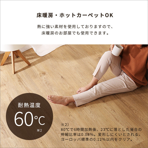 はめこみ式フロアタイル　【Wood Flats-ウッドフラッツ-】FJT-48 72 96