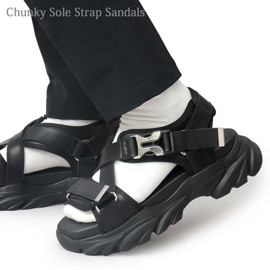 CHUNKY SOLE STRAP SANDALS　glbt-288