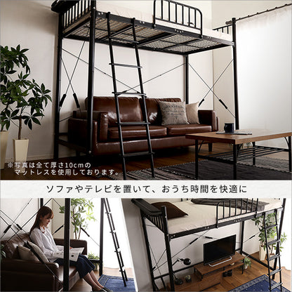 宮付きロフトベッド【S_Base -エスベ-ス-】 円高還元セール HT70-129