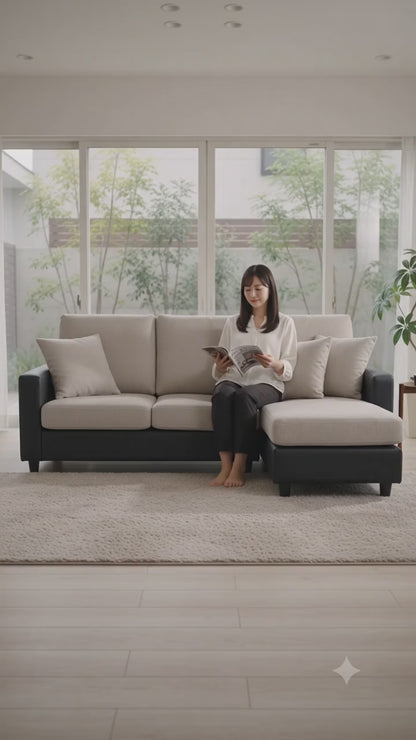 3-Seater Recliner Sofa Couch【Wismon】Flexible Layout! (Pocket Coil, 8 Colors Available) RK3P