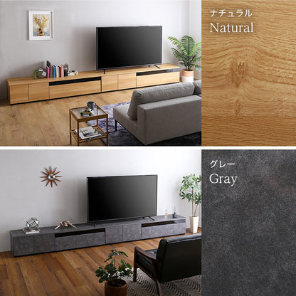 日本製　テレビ台　テレビボード　360cm幅　【BARS-バース-】SH-24-BR360