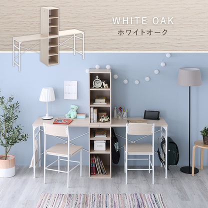 さわやかなツインデスク　90×90cm